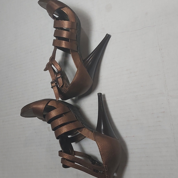 GIANNI BINI Woman Brown High Heel Shoes Size 8